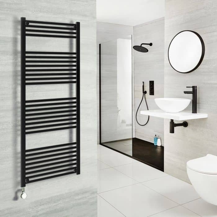 Una de las tendencias más populares en decoración de baños: los accesorios  en color negro. – Blog Muebles Para Baño