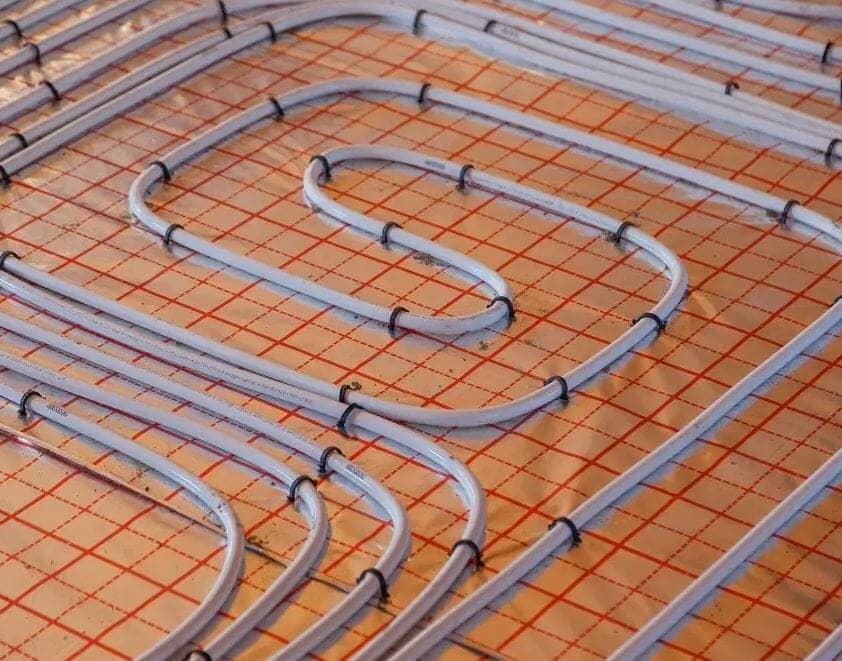 Underfloor-heating-4 Malla calefactora eléctrica con cable fino